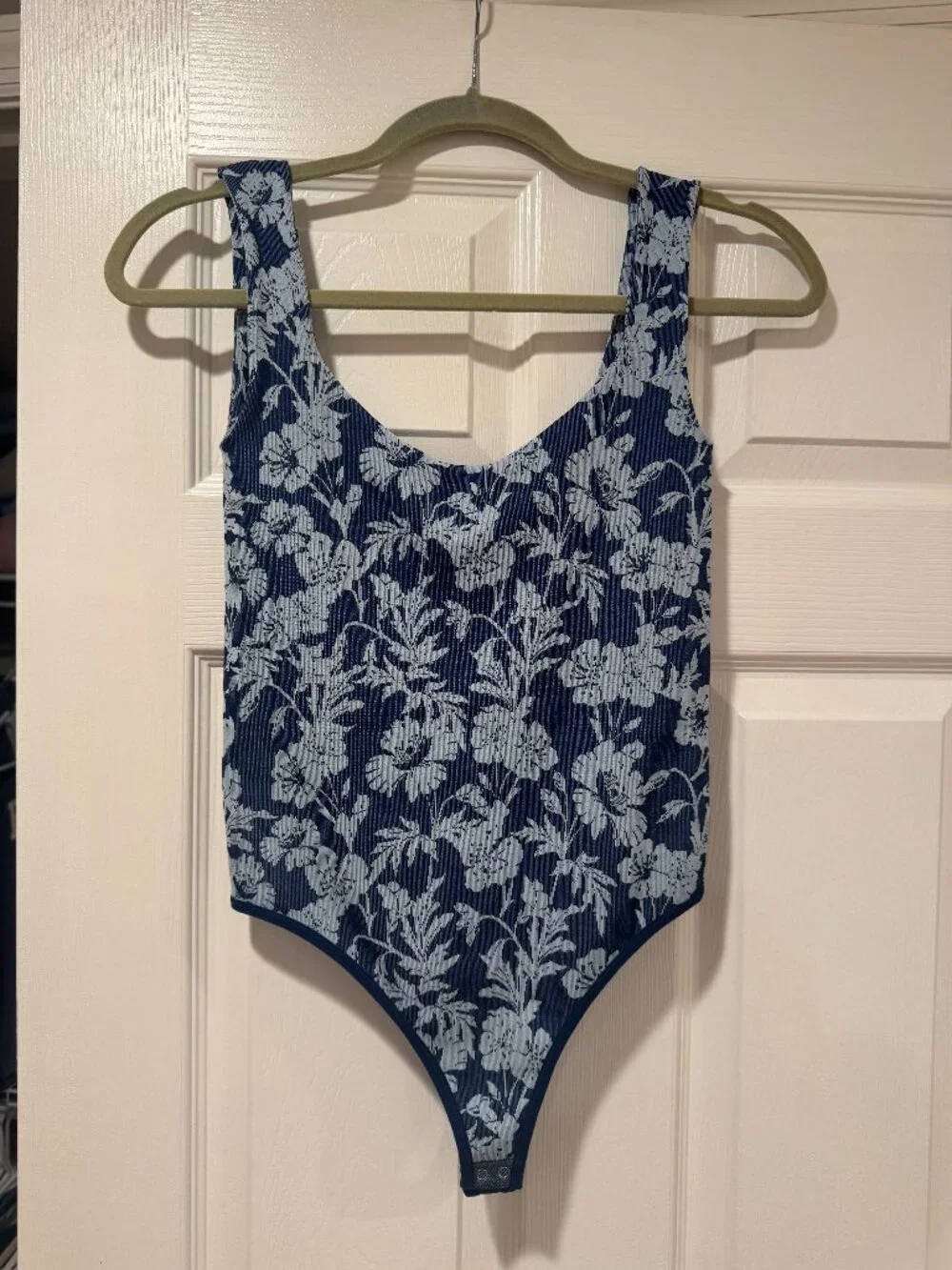 Free People floral bodysuit